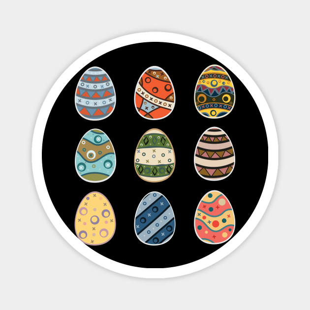 Eggs Magnet by Kristina Stellar Scandinavian Land